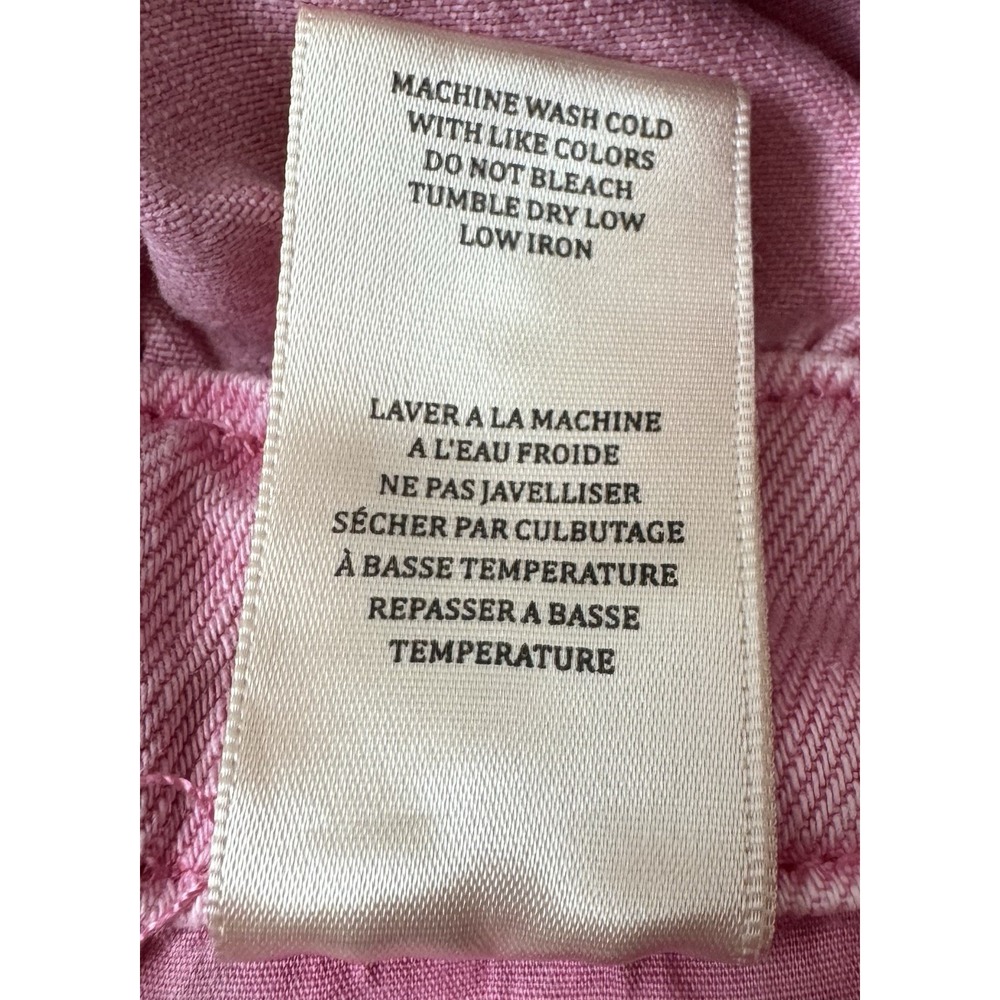 Blanknyc Pink Cotton Button Front Romper, Size XS PREOWNED‎ - Picture 12 of 14